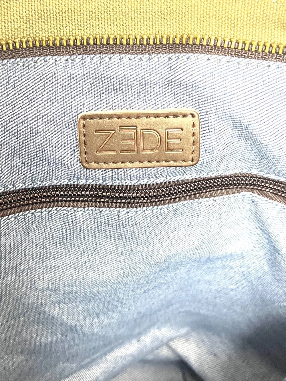 ZEDE Paris Pont-Des-Arts Olive Backpack Size Large